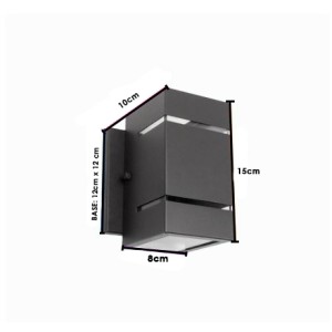 ARANDELA AD004 CUBE FRIS. PT