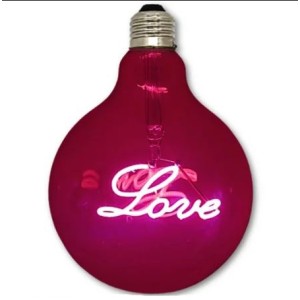 LAMPADA LED FILAMENTO G125 3W LOVE